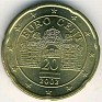 20 Euro Cent Austria 2002 KM# 3086. Uploaded by Granotius